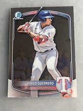 2025 Bowman Chrome Prospects #BCP-144 Pablo Guerrero