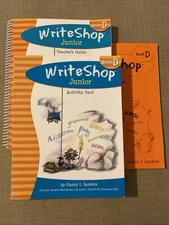 Write Shop Junior Book D Activity Pack, Teacher’s Guide, Time-Saver Pack