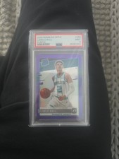 2020 Donruss Optic LaMelo Ball Purple Rated Rookie RC #153 PSA 9