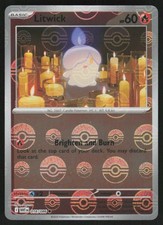 Litwick 016/086 Poke Ball: White Flare Pokemon TCG Near Mint