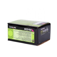 80C2HM0 Lexmark Cx Toner Magenta Hc Return 3000Seiten (0734646477895)