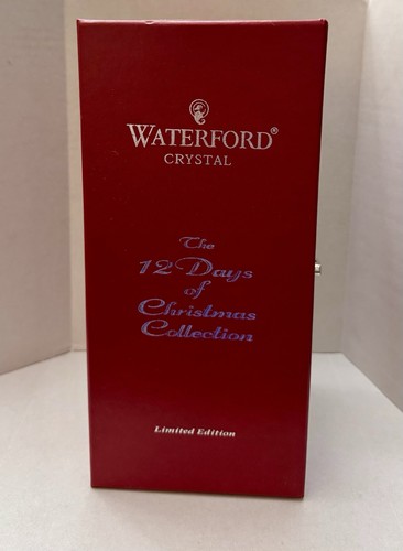 Waterford Crystal "12 Days of Christmas" Flutes - 7 Swans a Swimming - Picture 3 of 3