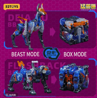 52toys Beastbox Bb51 Wf-Df Deja Vu-Flashback 2025wf Action Figure