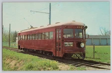 Worthington, Ohio Railway Museum C&LE Interurban 119, Chrome, Bunge