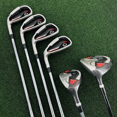 Wilson Profile SGI Irons 6-9 Driver 5 Hybrid Left Handed LH Steel Graphite Shaft