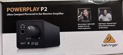 Behringer Powerplay 2 Ultra-compact In Ear Monitor Amplifier
