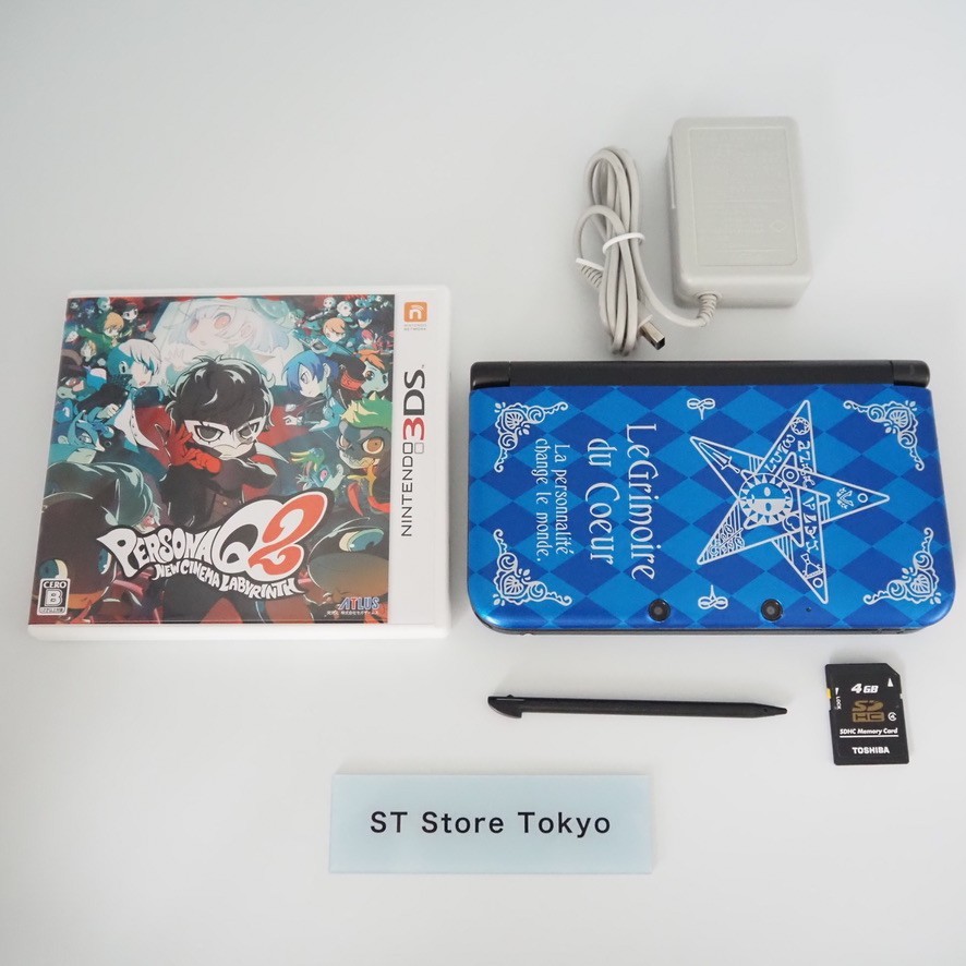 4-393 ニンテンドー3DS LL ペルソナQ S-rank] Nintendo 3DS LL Persona Q Edition with Charger