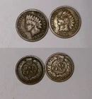 ONE CENT SALE 1899 AND 1906 INDIAN CENTS LOT 2 COINS VG/F #546-18