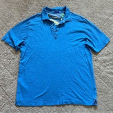 Tommy Bahama Blue Pima Cotton Lightweight Polo Men's Size M