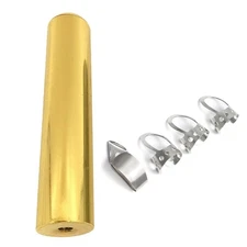 80*15*15mm Stainless Steel Hawaiian Guitar Tonebar Electric Guitar Lap Kit n