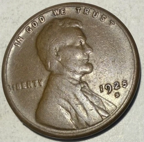 1925-S 1C BN Lincoln Cent