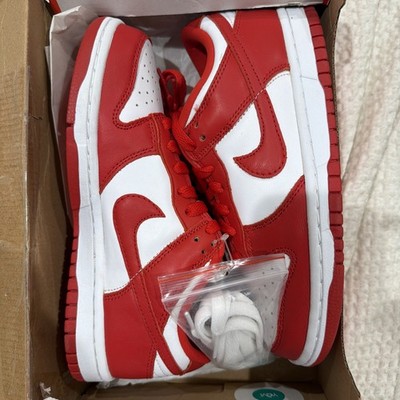 NEW Nike Dunk Low 2023 University Red | Men's Size 4.5 | CU1727-100