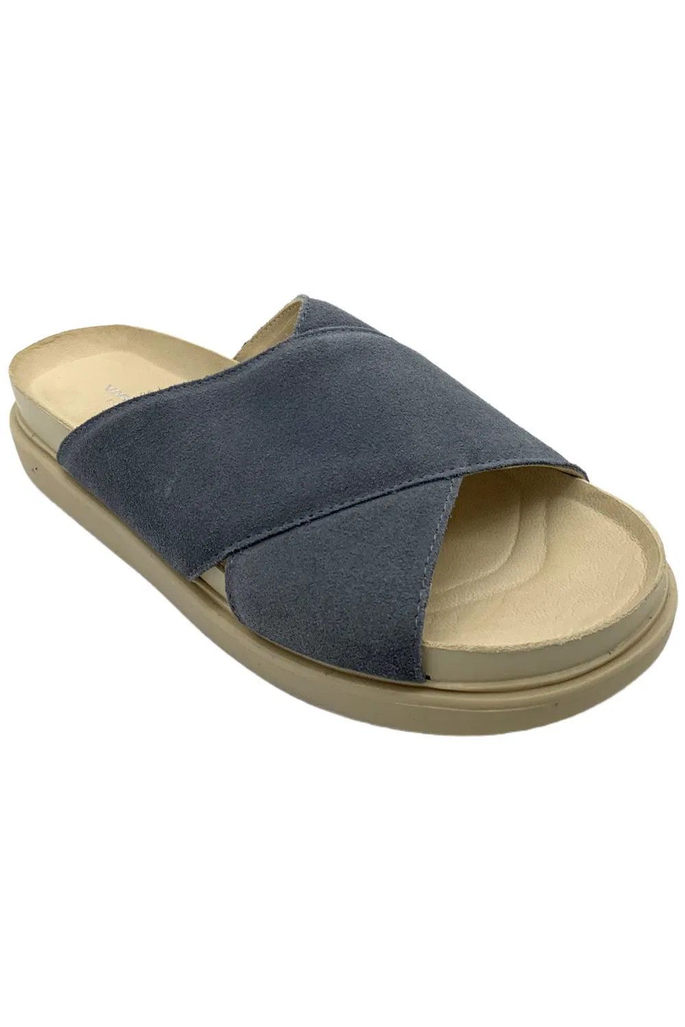 Vagabond Shoemakers Womens Erin Slide Sandal Dusty Blue 8790₽