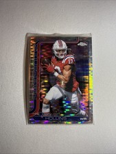 2025 Topps Chrome Football - Mack Hollins #206 - Pulsar Refractor - Patriots