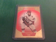 2021-22 Upper Deck Credentials - Sebastian Aho #38 Yellow /299