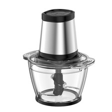 Daewoo SDA2732GE 500W Mini Chopper 1L Glass Bowl Food Processor Electric White