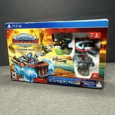 Skylanders SuperChargers Starter Pack PS4 Game Portal Hot Streak Spitfire Minty