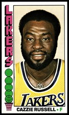 1976-77 Topps Cazzie Russell #83 Los Angeles Lakers HIGH GRADE BEAUTY!