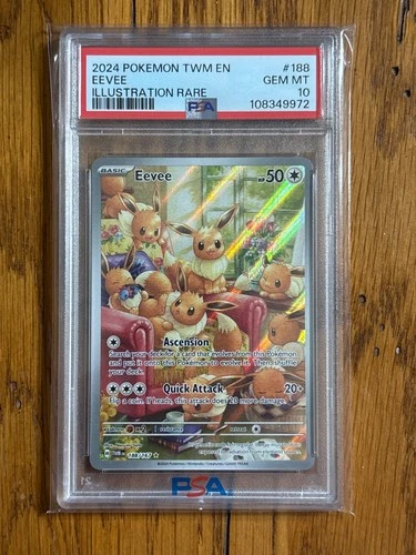 Pokémon Eevee 188/167 PSA 10