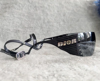 Christian Dior Bike 4 XZ2P8 Sunglasses John Galliano Y2K Rare Vintage Italy - Photo 1/4