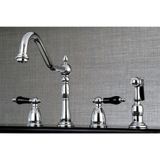 Kingston Brass KB179.PKLBS Duchess 1.8 GPM Widespread Kitchen - Chrome