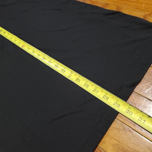 Marine Layer Shirt Men's XL Extra Large Black Short Sleeve Supima Cotton Blend - Picture 6 of 10