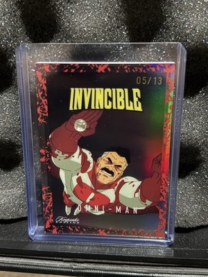 Omni Man Gem Card /13 Blood Splatter Invincible Season 1 Card