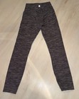 Lululemon Wunder Under Leggings Sz 4 Micro Stripe High Rise 24” Inseam — photo 2