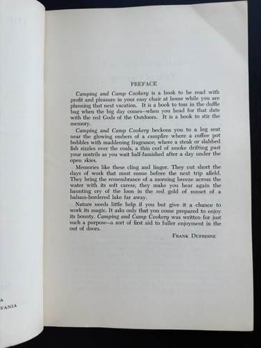 The Sportsman's Bookshelf Camping and Camp Cookery 1950 Vol. II Self Sufficient - Picture 4 of 9