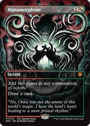 Manamorphose (Borderless) #142 Special Guests - Mythic Rare