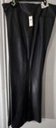 NWT! Maeve By Anthropologie Blk Wide Leg Faux Leather Pants Size 22 W  Length 29 — photo 4