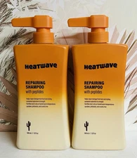 2-Pack Heatwave ~ Repairing Shampoo with Biotin & Peptides 32 fl oz Each