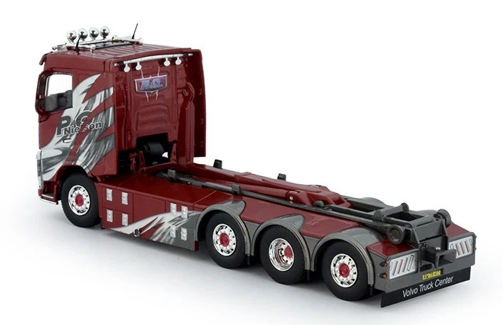 TEKNO, VOLVO FH04 8x2 forwarder voor PO NIELSEN laadbak, 1/50, TEK74278 - Immagine 4 di 4