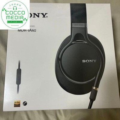 Sony Headphones MDR-1AM2 Hi-Res Black Closed Type Foldable Sealed Dynamic Type