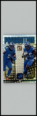 2025 Donruss #2 David Montgomery / Jahmyr Gibbs Production Line