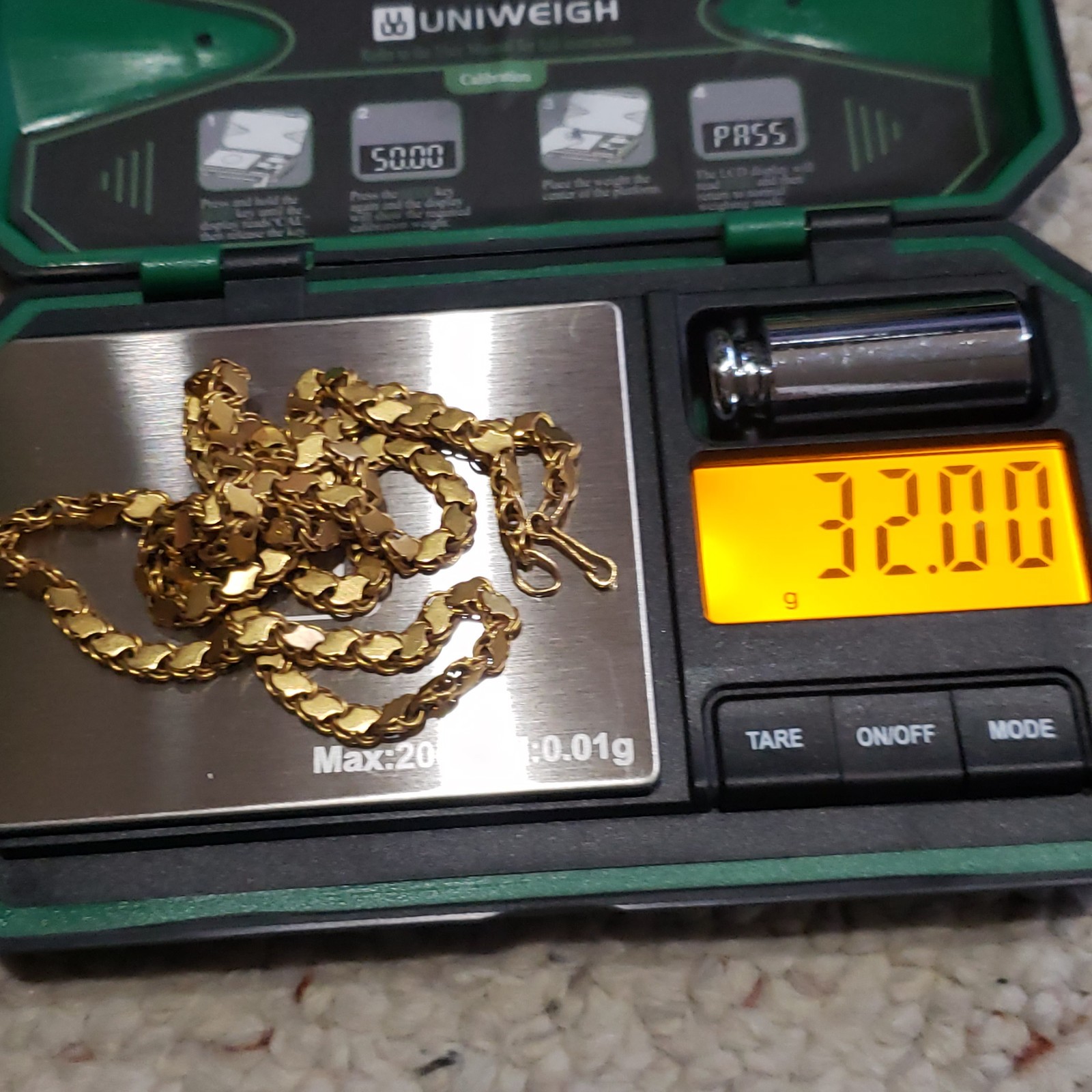 Solid Gold Necklace - image 4