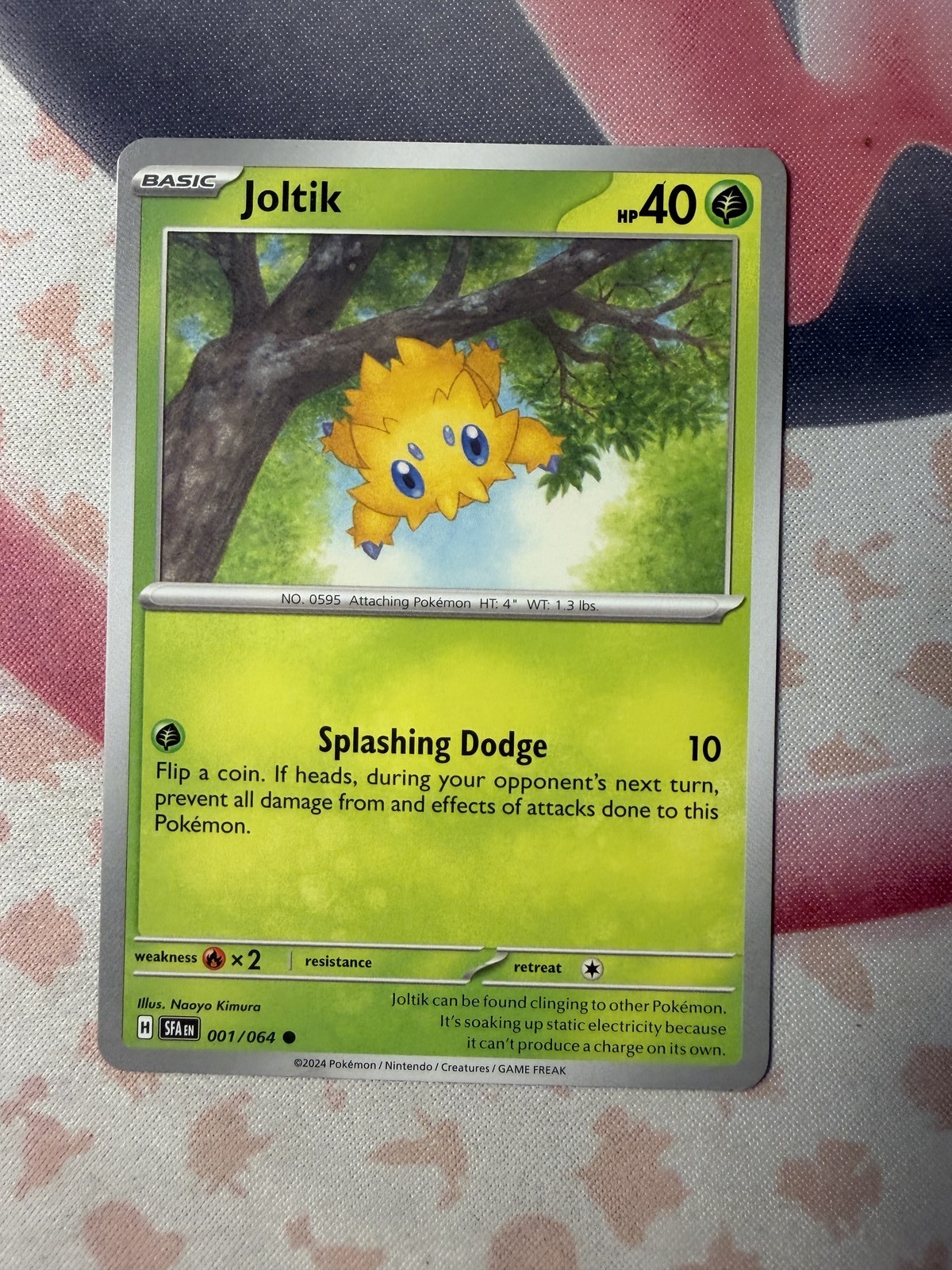 Joltik Common SV: Shrouded Fable 001/064 NM English