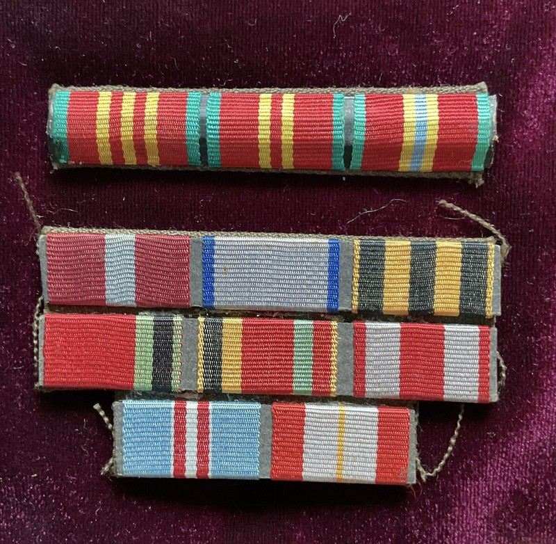 SOVIET,  RUSSIAN  RIBBON BARS, CLOTH, ASSORTED MEDALS, ORIGINAL