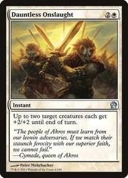 Dauntless Onslaught #6/249 Theros MTG Uncommon