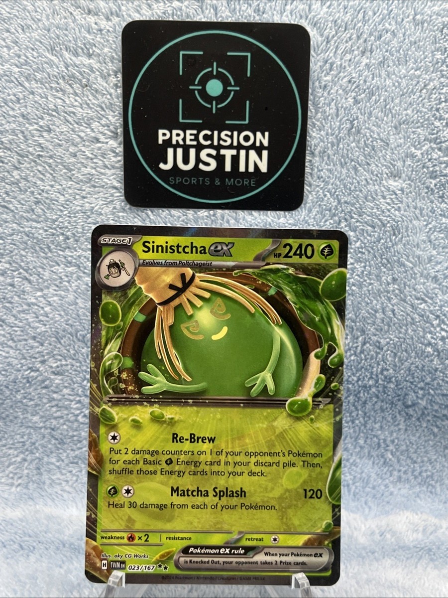 SINISTCHA EX 023/167 TWILIGHT MASQUERADE POKEMON (DOUBLE RARE, NM