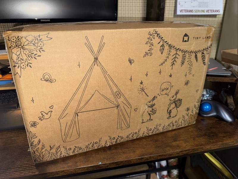 Tiny Land Teepee Tent for Kids … TLTGTP003