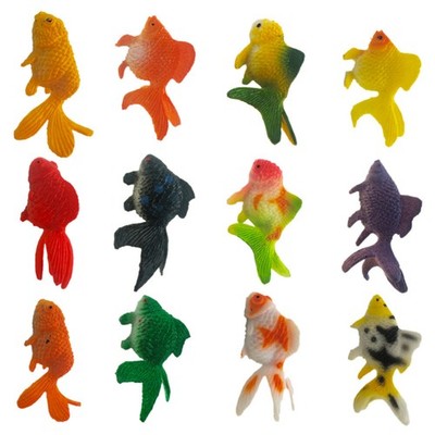 12 Pcs Winzige Puppenhausfische Künstliche Aquariumdekoration Aquarium-Ornament
