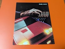 1987 Dodge Shelby Lancer Dealer Sales Brochure Oem Mopar