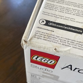 LEGO Studio #21050: Create Your Own Architecture | Read Desc. | Free Shipping!!!