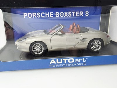 AUTOART PORSCHE BOXTER S SILVER 1/18 SCALE NEW VERY NICE!!!! | eBay