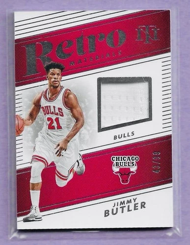2024-25 National Treasures Game Used Jersey Relic Jimmy Butler Bulls 43/99