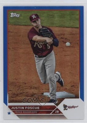 2023 Topps Pro Debut Blue Foil 110/150 Justin Foscue #PD-147 4f5