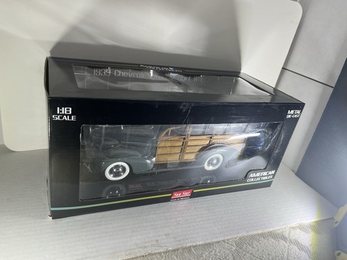 1939 Chevrolet Surf Wagon Die-cast 1:18 Scale Model Car BY SUN STAR - Picture 2 of 8