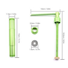 ༝Clay Extruder Crowded Clay Mud Gun Stainless Steel Squeezer Craft Manual