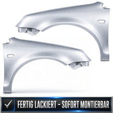 Kotflügel VW Polo 9N IV 4 LA7W rechts links Reflexsilber lackiert vorne 01-05